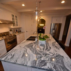 Silver Cloud Granite Kitchen