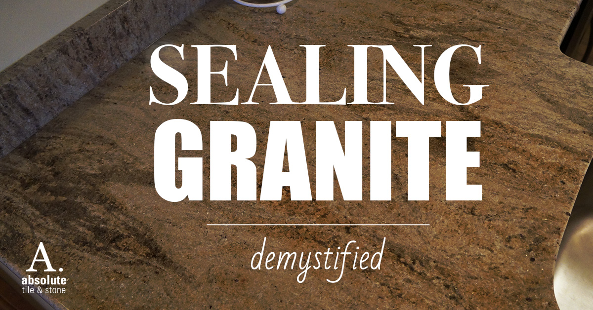 Sealing Granite